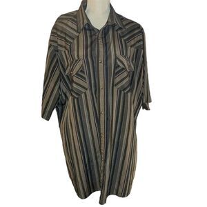 🤩 Rock Creek Ranch vintage striped shirt size‎ XLT 🤩 2 for $20